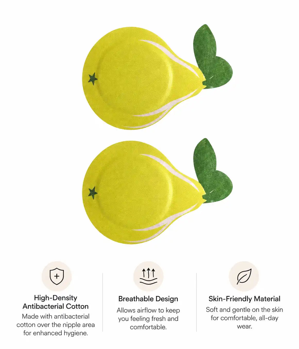 Pear Nipple Patch (4 Pair)