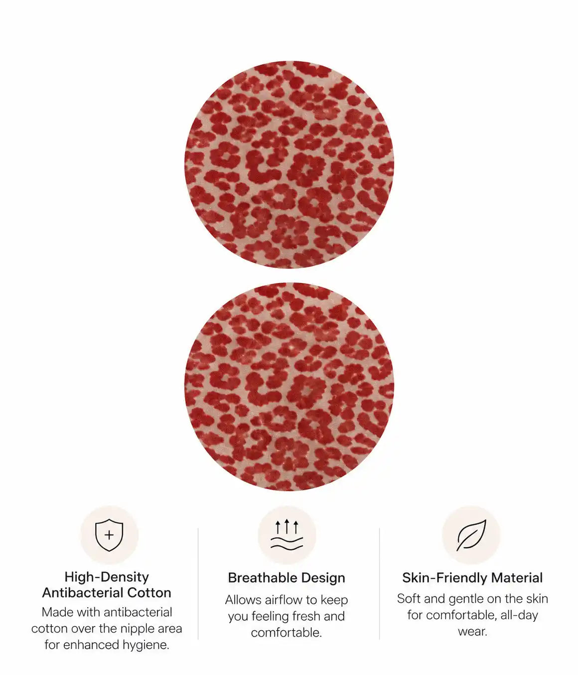 Animal Print Nipple Patch (4 Pairs)
