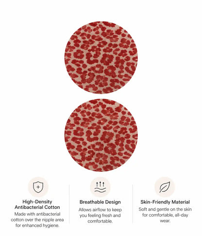 Animal Print Nipple Patch (4 Pairs)